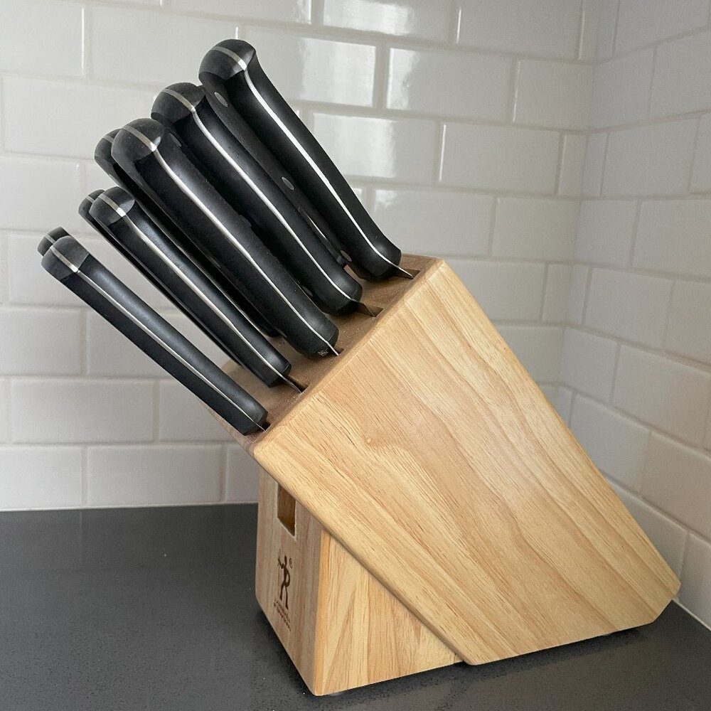 J. A. Henckels Fine Edge Pro 10 Piece Knife Block Set